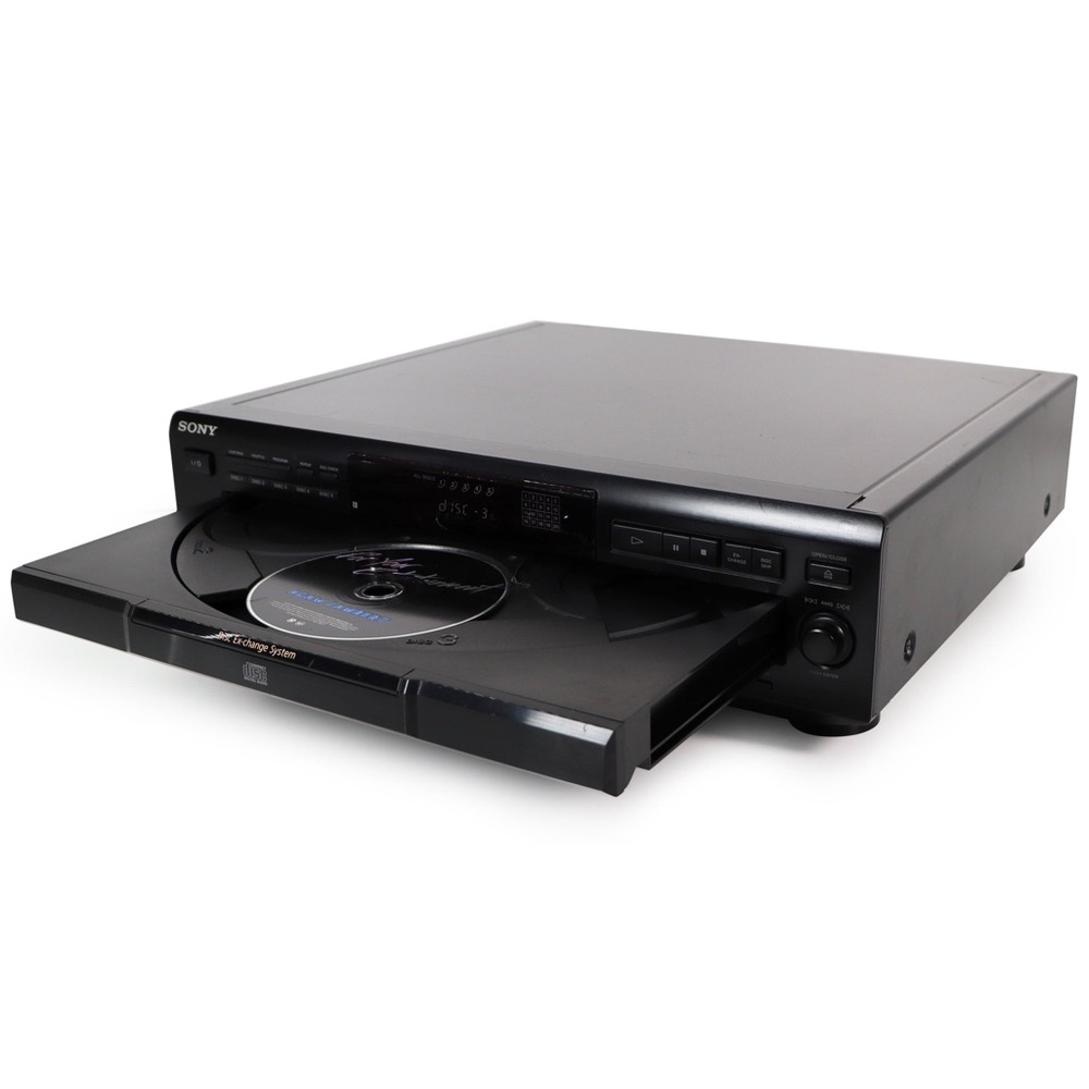 VINTAGE SONY 5-DISC Carousel CD Changer - Model # CDP-CE335